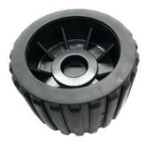 3 Inch Black Wobble Rollers 22mm Bore - Roxom Boat trailer Parts